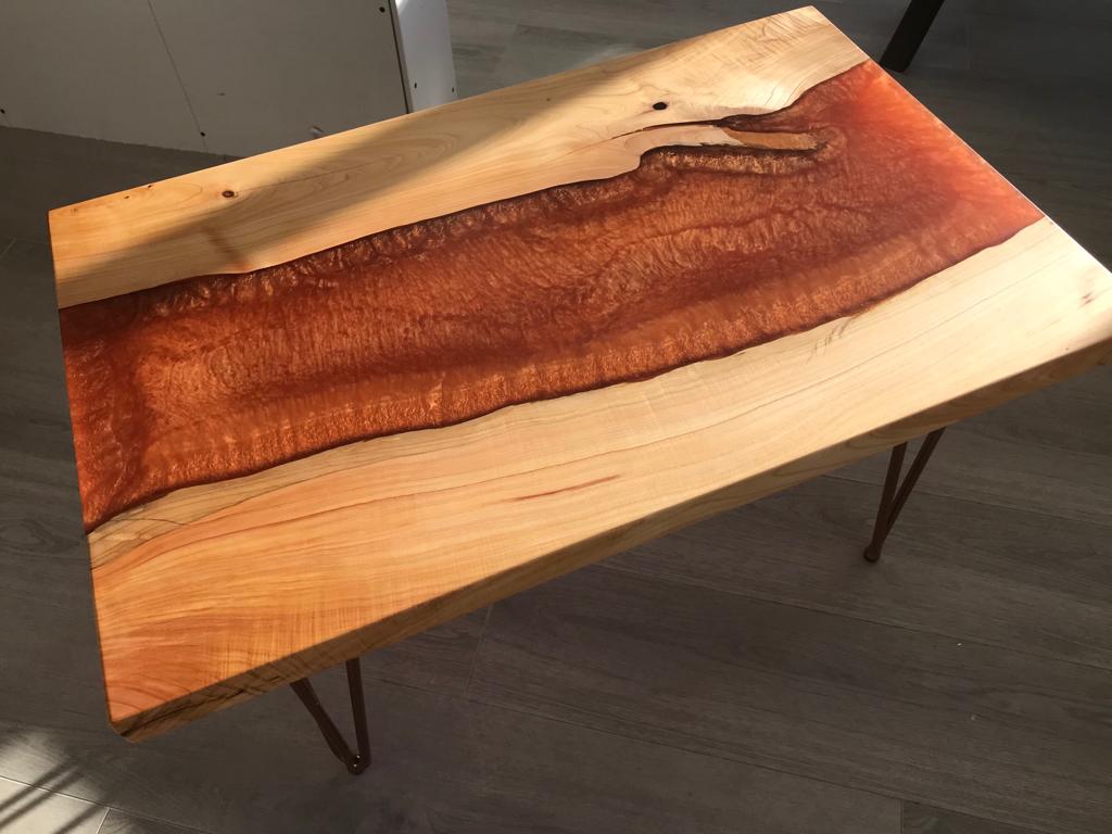 Reclaimed Cypress Copper River Table